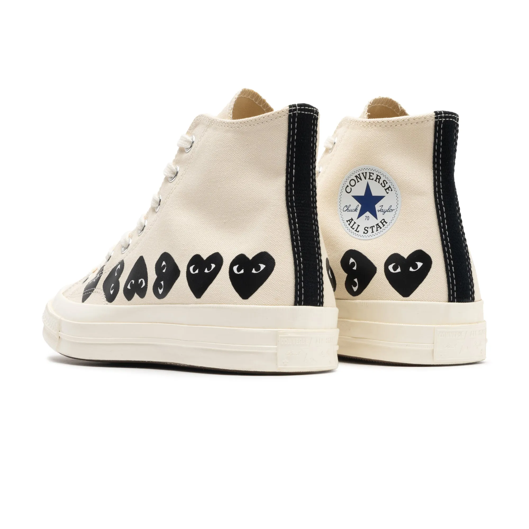CT 70 Hi CDG Play Multi Heart A08148C Milk