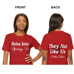 Custom They Not Like Us Homecoming T-shirt