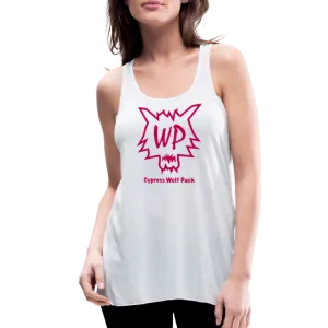 Cypress Wolf Pack Pink- Women's Flowy Tank Top by Bella