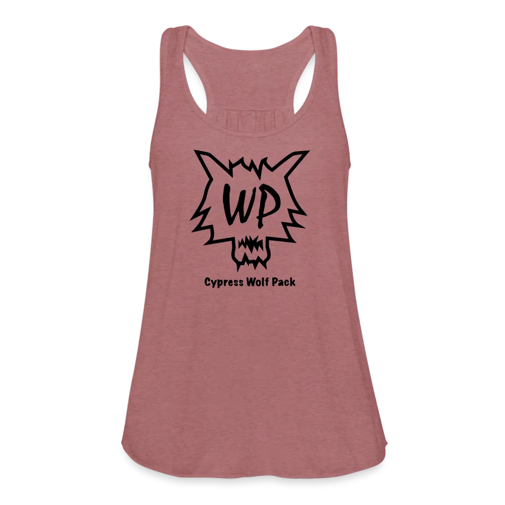 Cypress Wolf Pack- Women's Flowy Tank Top