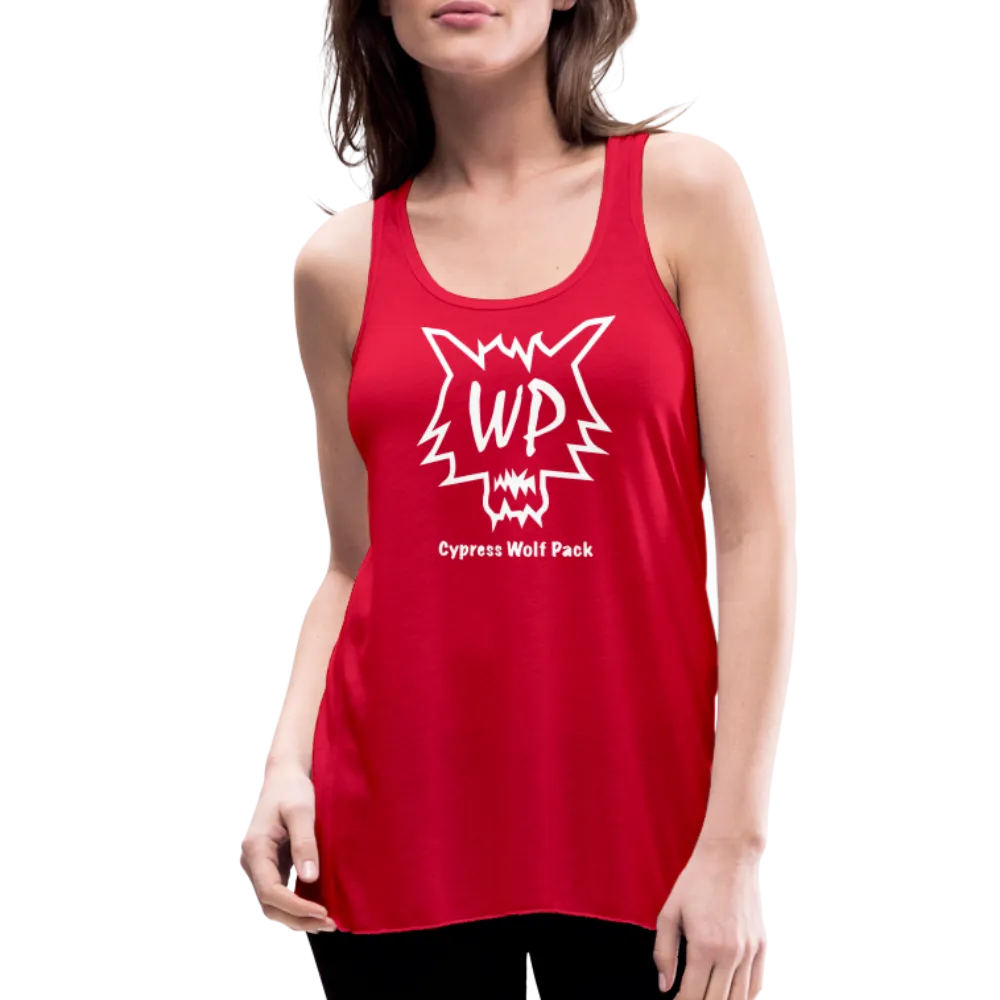 Cypress Wolf Pack- Women's Flowy Tank Top