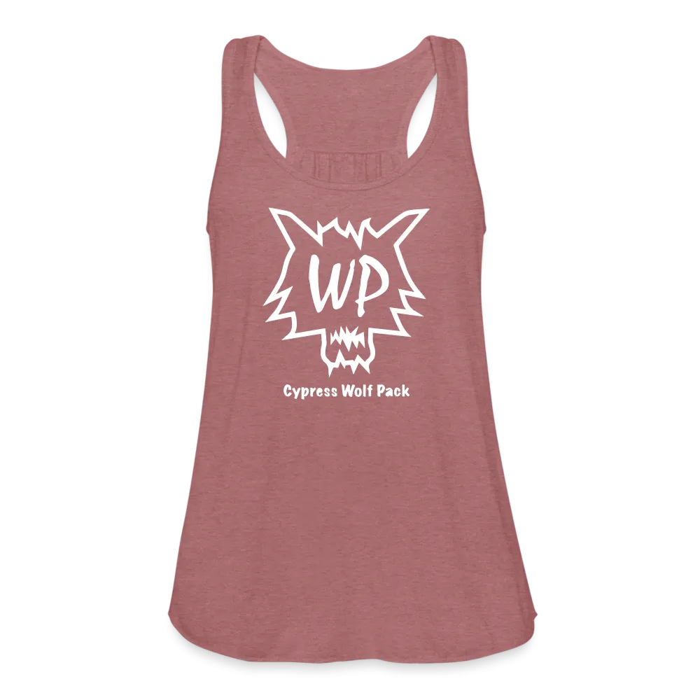 Cypress Wolf Pack- Women's Flowy Tank Top