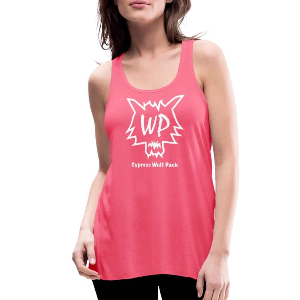Cypress Wolf Pack- Women's Flowy Tank Top