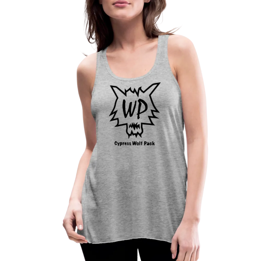 Cypress Wolf Pack- Women's Flowy Tank Top