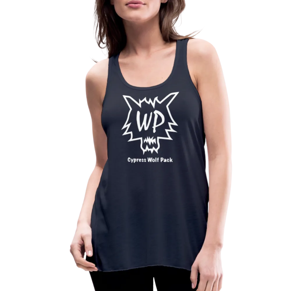 Cypress Wolf Pack- Women's Flowy Tank Top