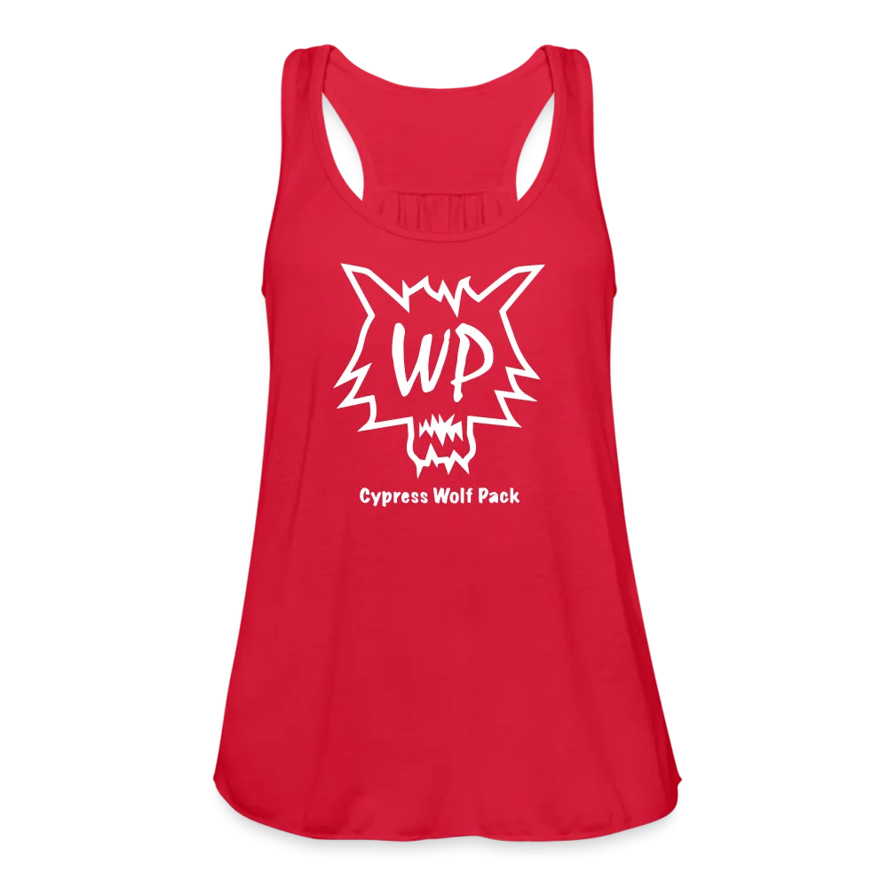 Cypress Wolf Pack- Women's Flowy Tank Top