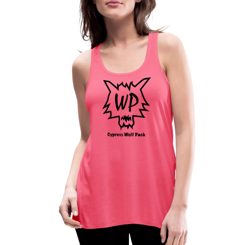Cypress Wolf Pack- Women's Flowy Tank Top