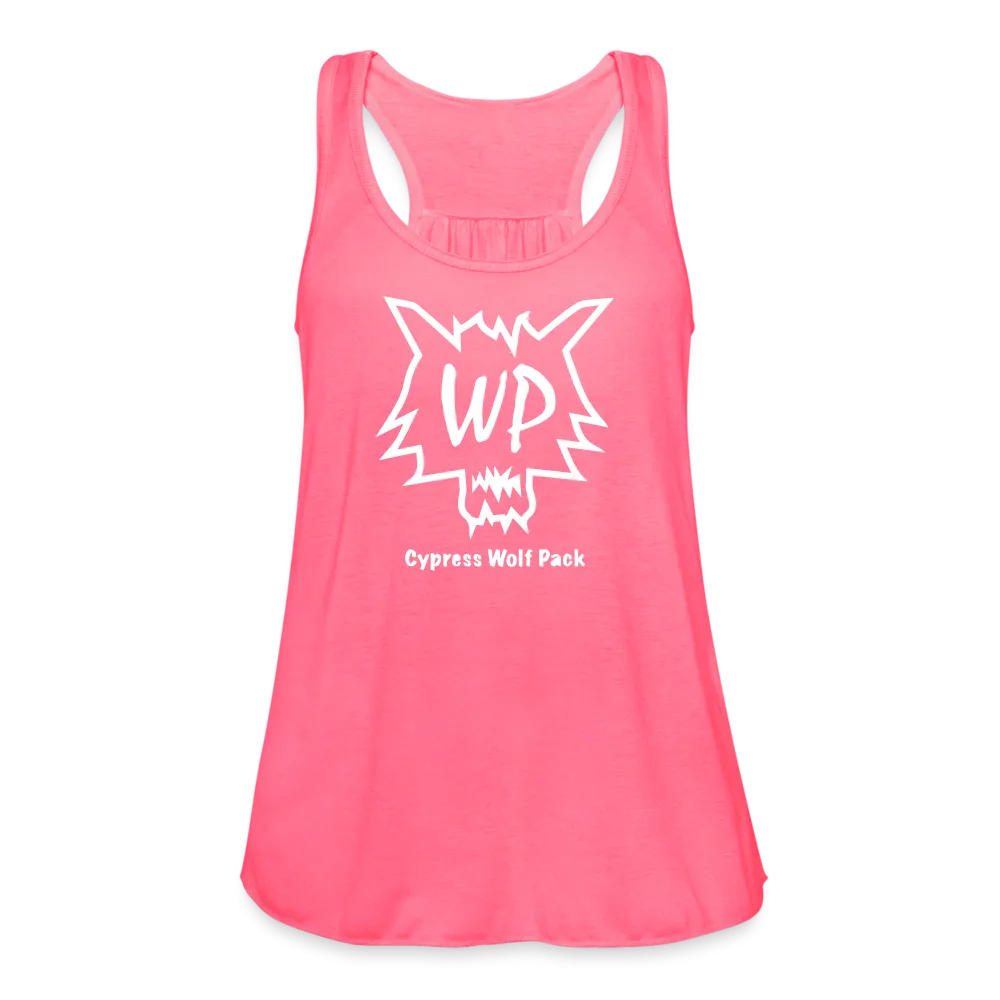 Cypress Wolf Pack- Women's Flowy Tank Top