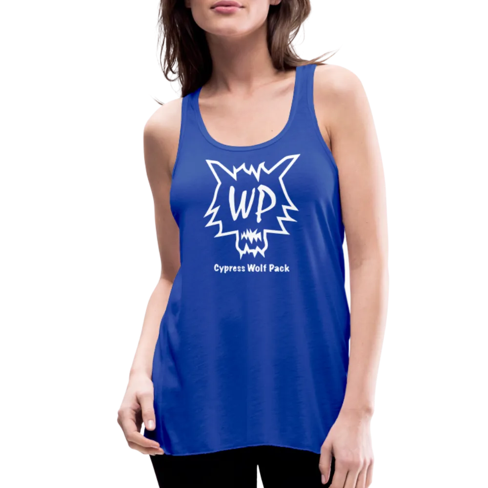 Cypress Wolf Pack- Women's Flowy Tank Top