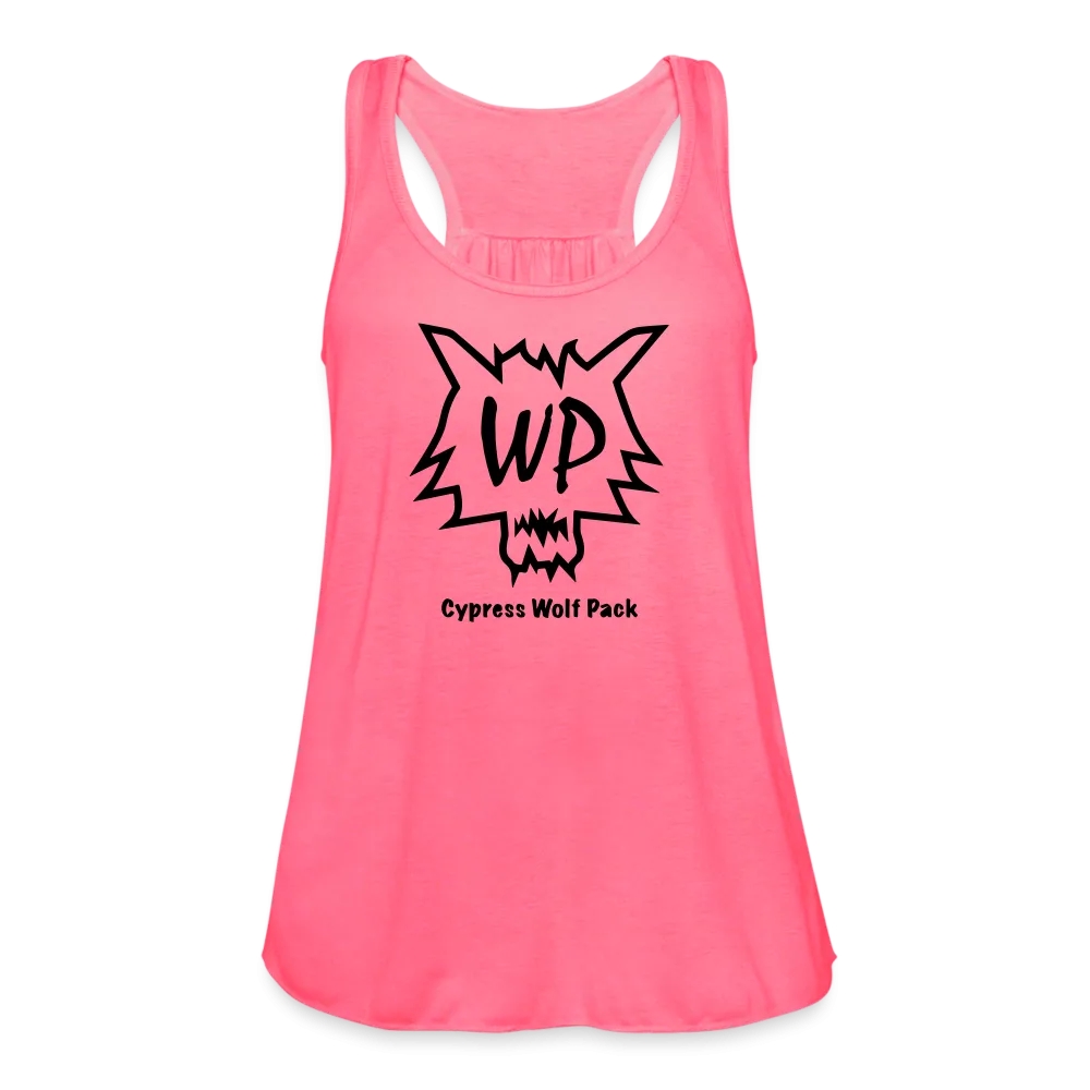 Cypress Wolf Pack- Women's Flowy Tank Top