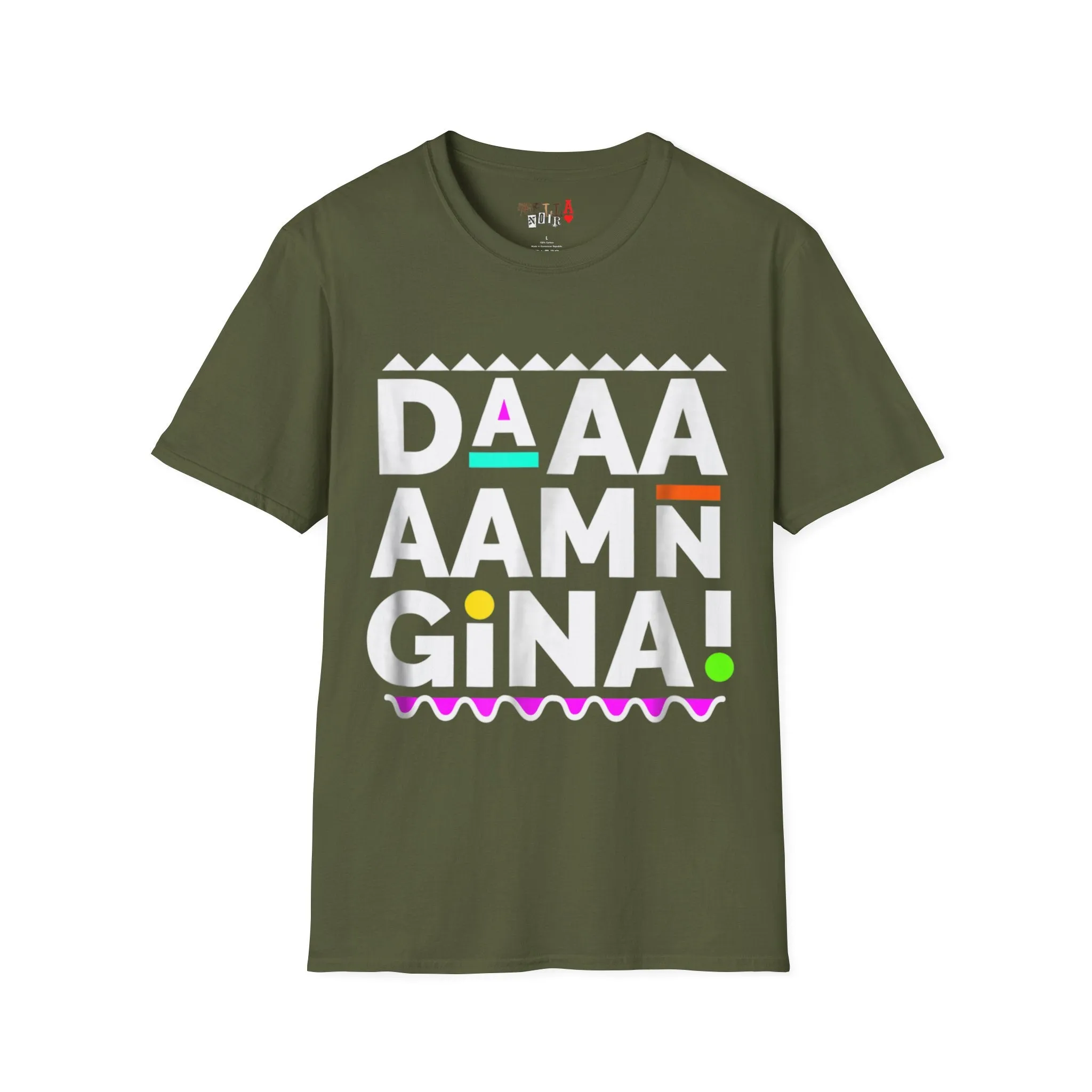 Daaaaamn Gina! Unisex Softstyle T-Shirt