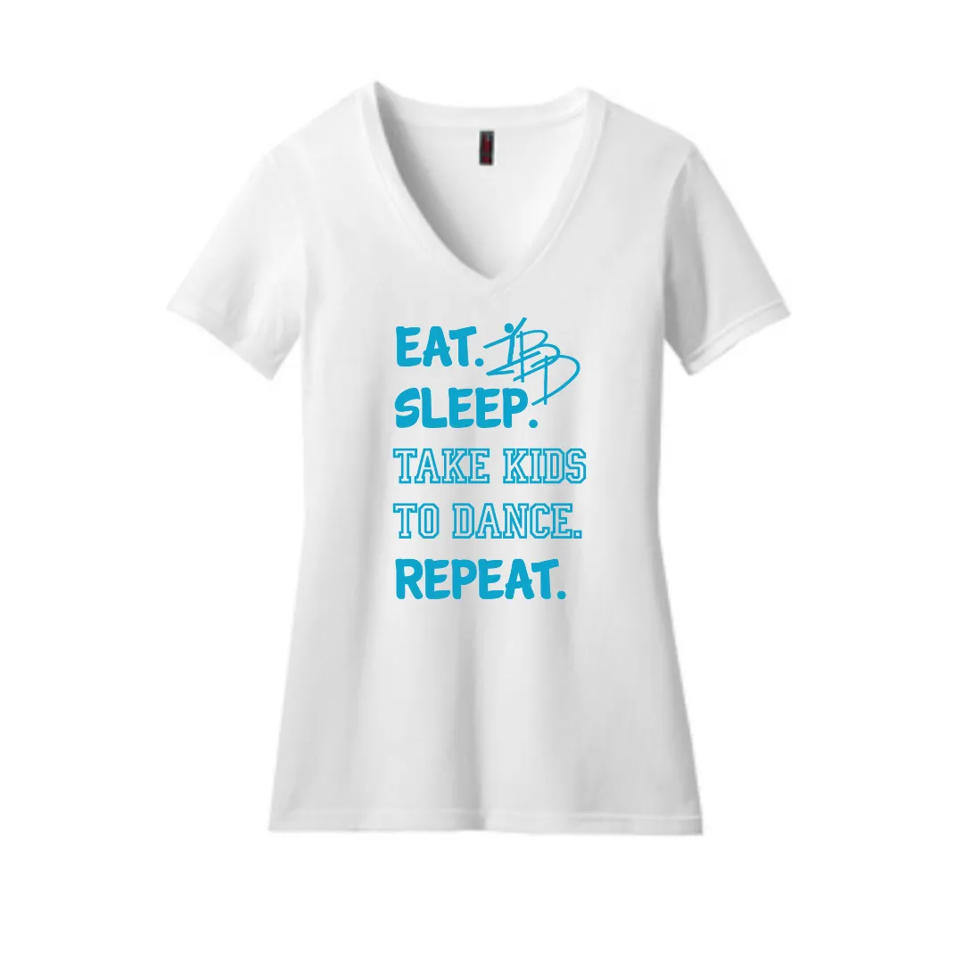 Dance Mom Women's Perfect Blend® V-Neck Tee