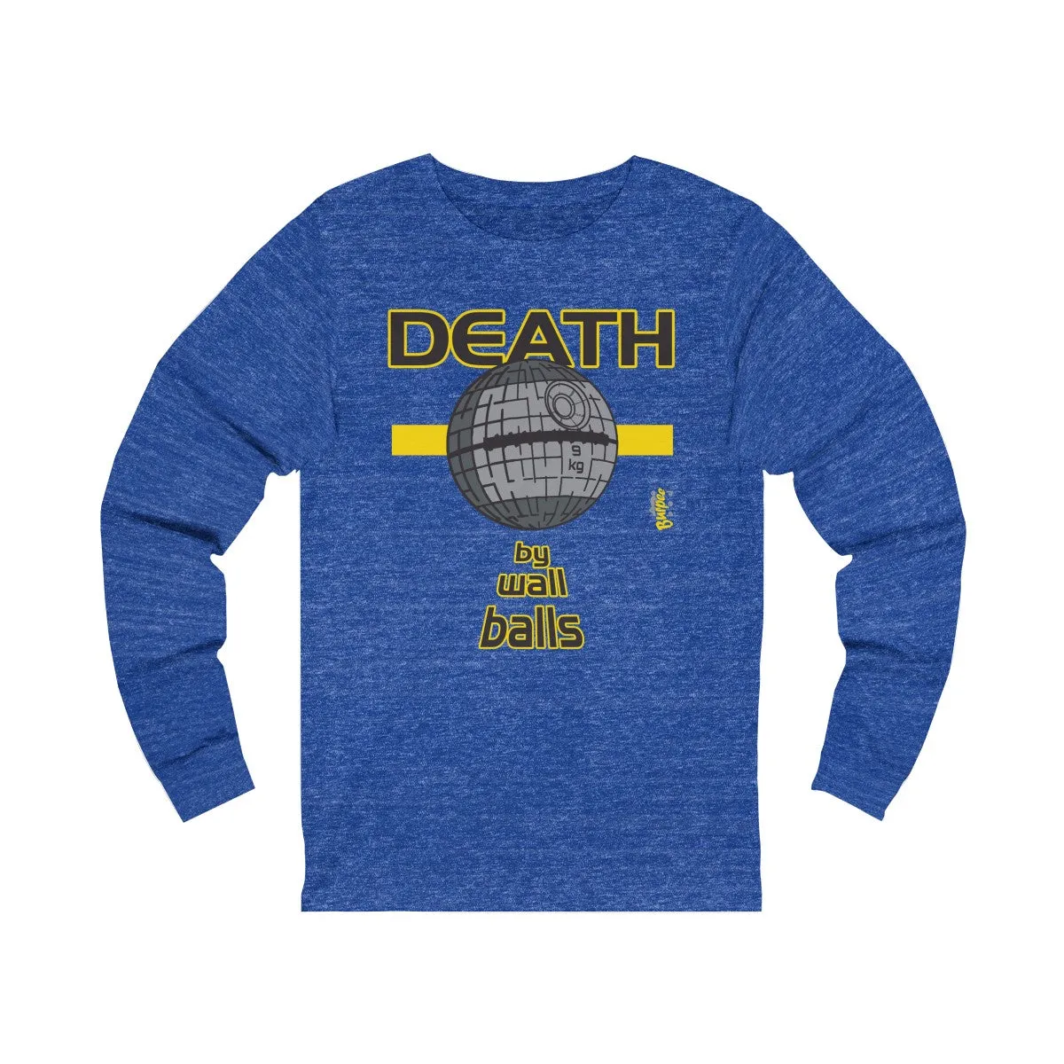 DEATH by Wall Balls - Unisex Jersey Long Sleeve Tee
