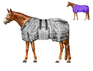 DERBY ORIGINALS WIND STORM CLOSED FRONT 420D MEDIUM WEIGHT WATER RESISTANT WINTER HORSE STABLE BLANKET 200G