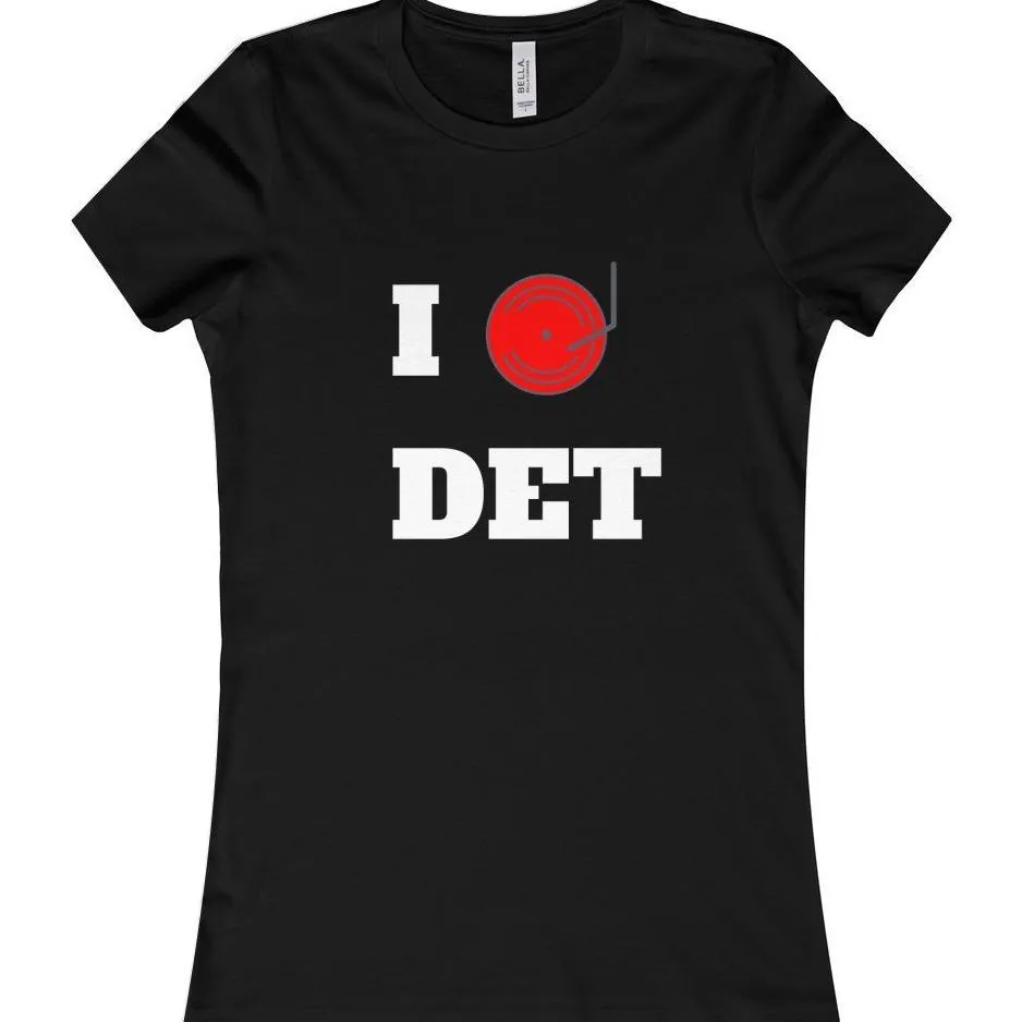 Detroit Dj Love Women's Favorite Tee