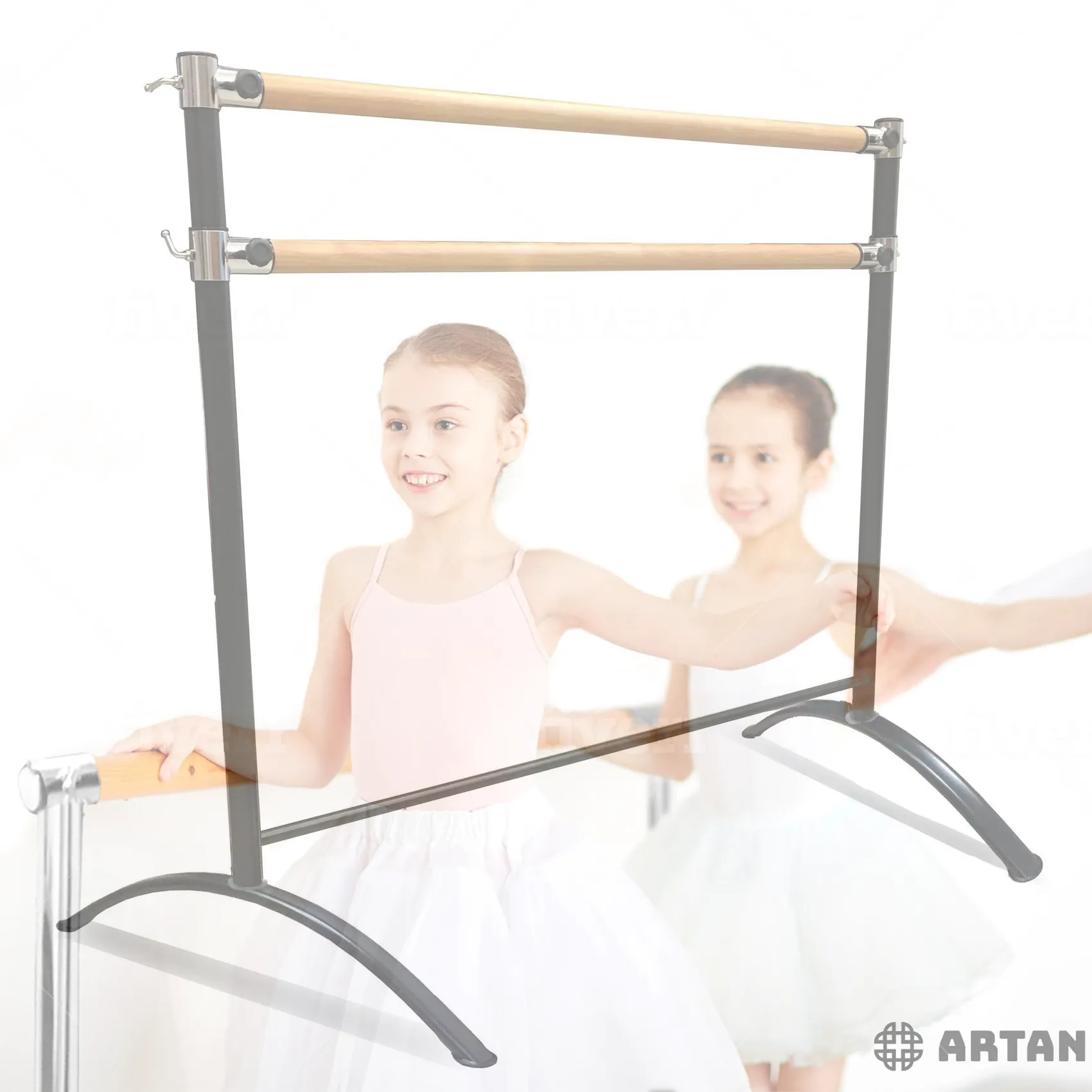 Double Bar Barre - Curved Legs - SLEEPING BEAUTY series