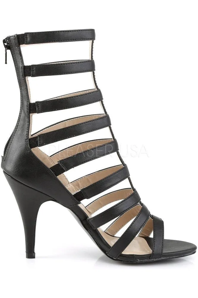 DREAM-438 Ankle Boot | Black Faux Leather