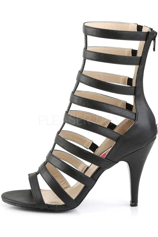 DREAM-438 Ankle Boot | Black Faux Leather