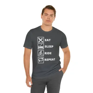 Eat Sleep Ride Repeat [Dark Colors]