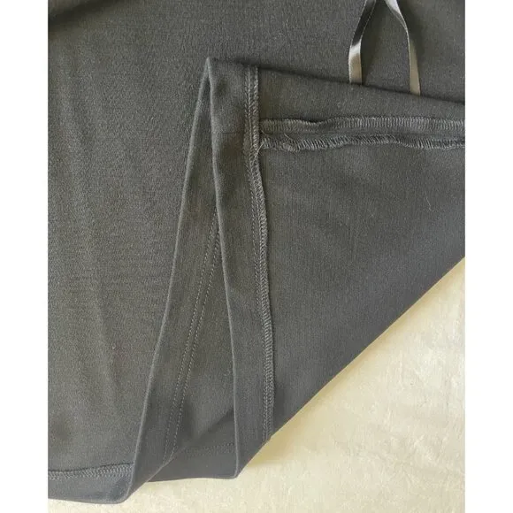 Eileen Fisher Women's Pull-On Elastic Waist Midi Skirt Black