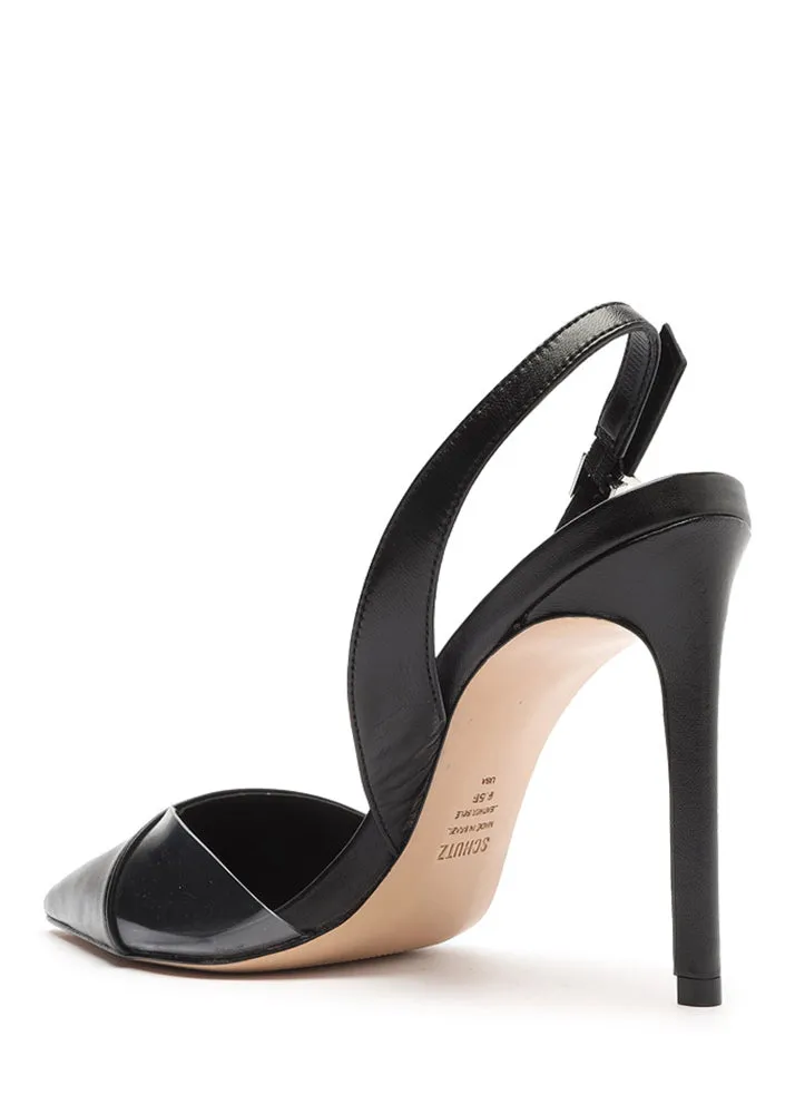 Emma Slingback Heel - Black