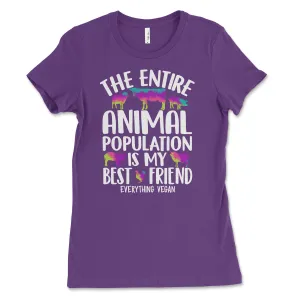 Entire Animal Population Women's T-Shirt