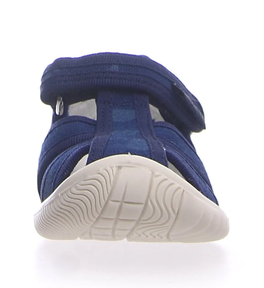 *FINAL SALE* Terni - Whales Azure Canvas