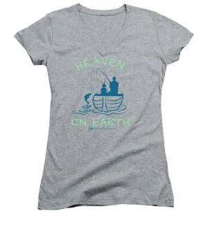Fishing Heaven On Earth - Women's V-Neck