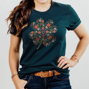 FLORAL CLOVER TEE