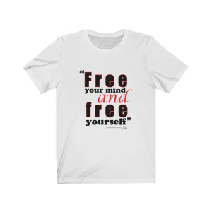 Free Your Mind Women's White Tee