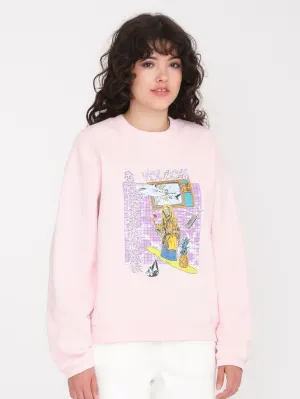 French Surf Sweatshirt - LILAC ASH
