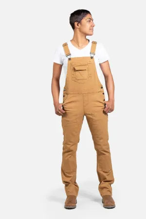 Freshly Overalls For Women - Saddle Brown Canvas