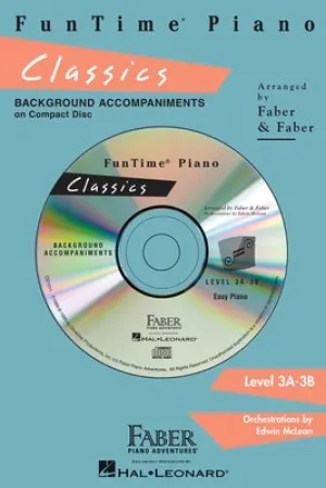 FUN TIME PIANO CLASSICS CD LEVEL 3A - 3B
