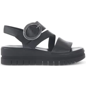 Gabor Amarillo Black Sandals
