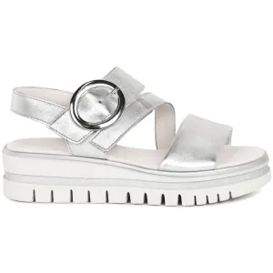 Gabor Amarillo Silber Sandals