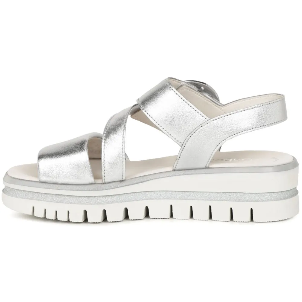 Gabor Amarillo Silber Sandals