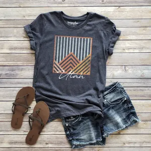 GEOMETRIC UTAH TEE