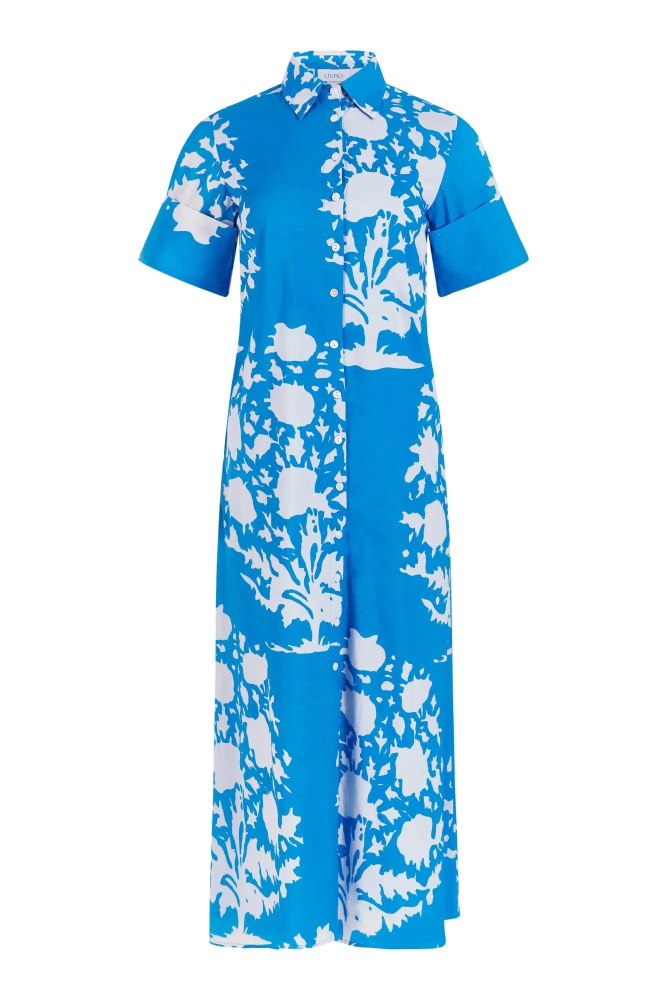 Gibbons Dress - Tufts Blue Bouquet