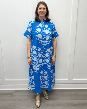 Gibbons Dress - Tufts Blue Bouquet