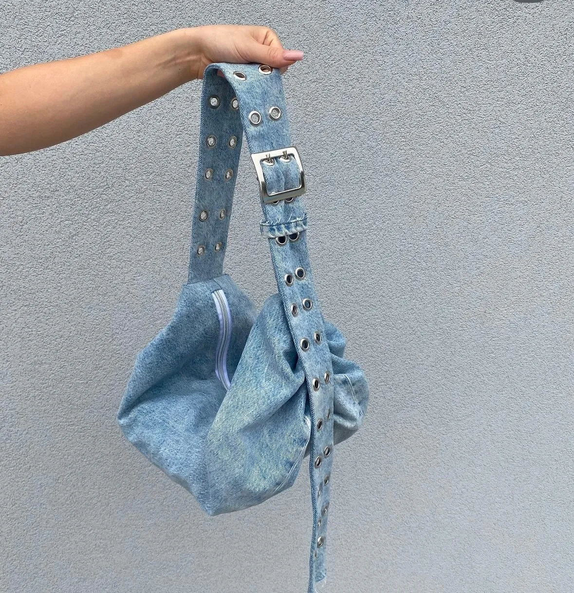 Gona Denim Shoulder Bag