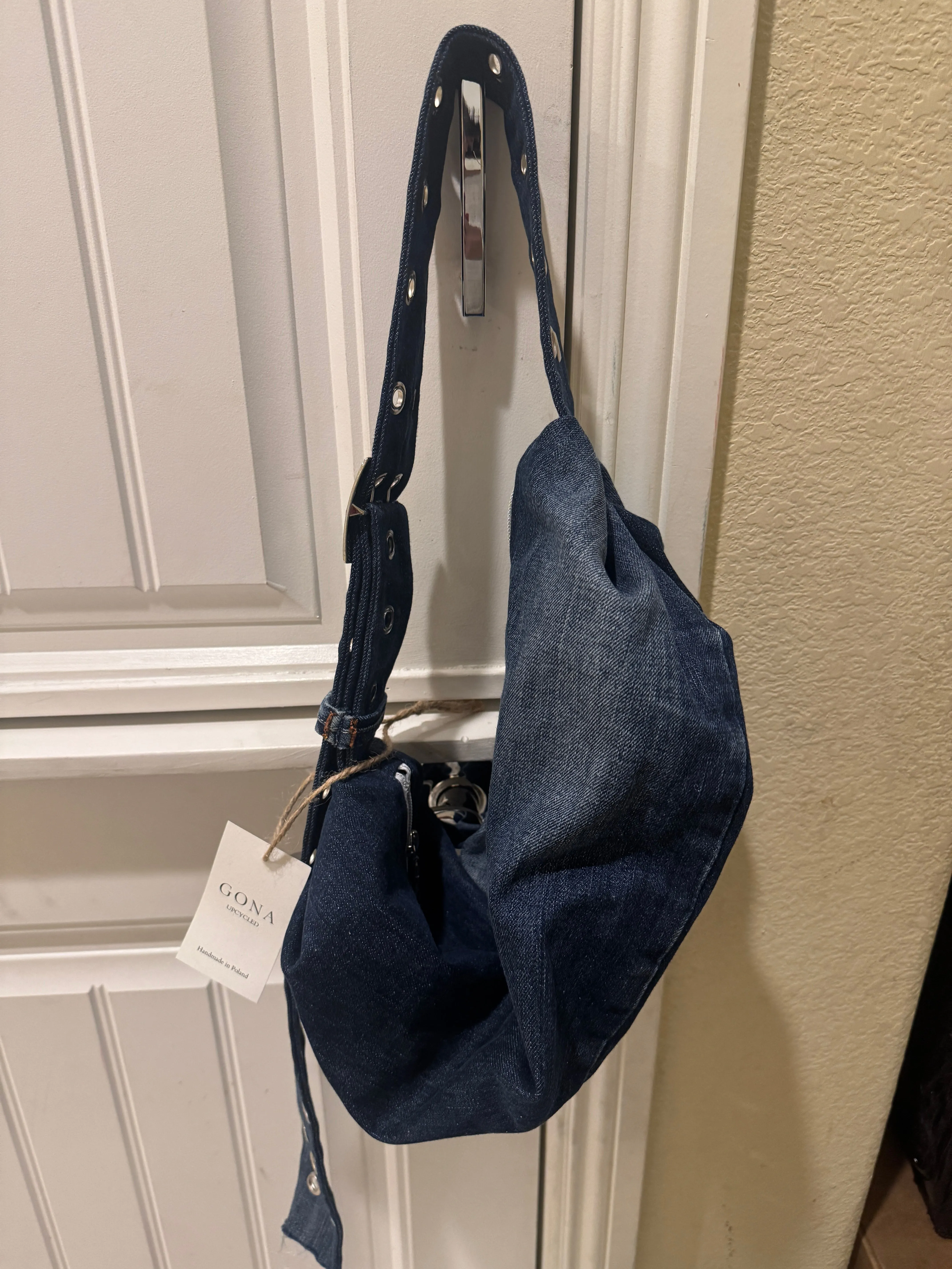 Gona Denim Shoulder Bag