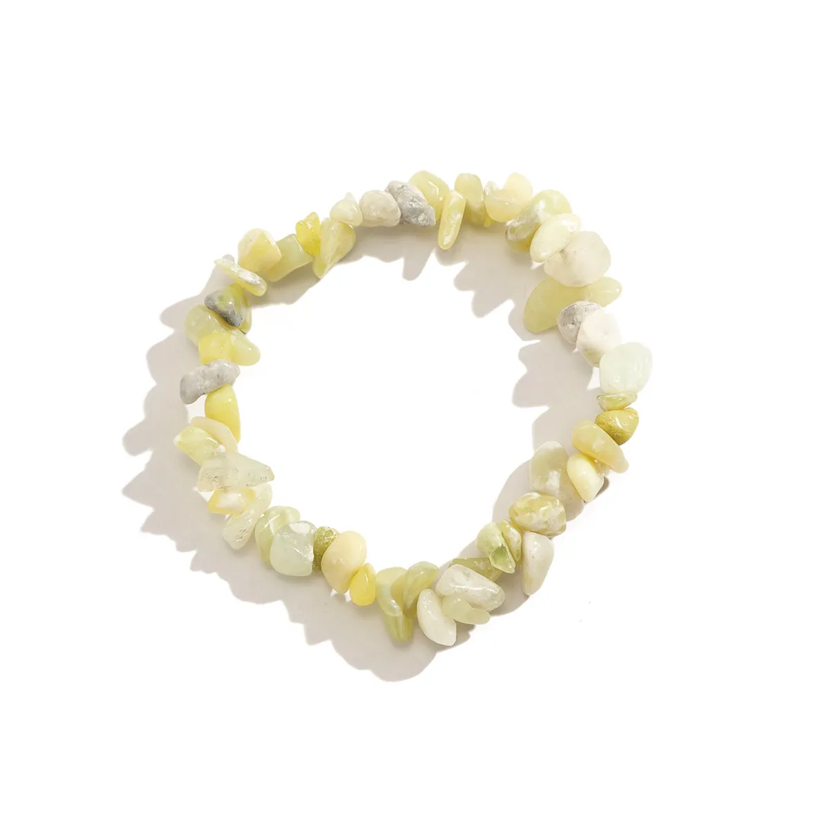 Green Quartz Stretch Bracelet