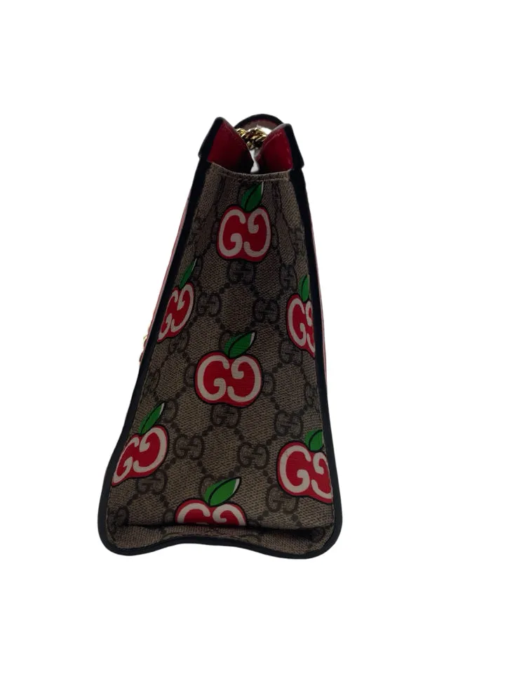 Gucci GG Supreme Apple Canvas Bag