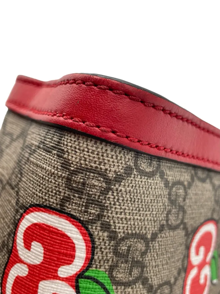 Gucci GG Supreme Apple Canvas Bag