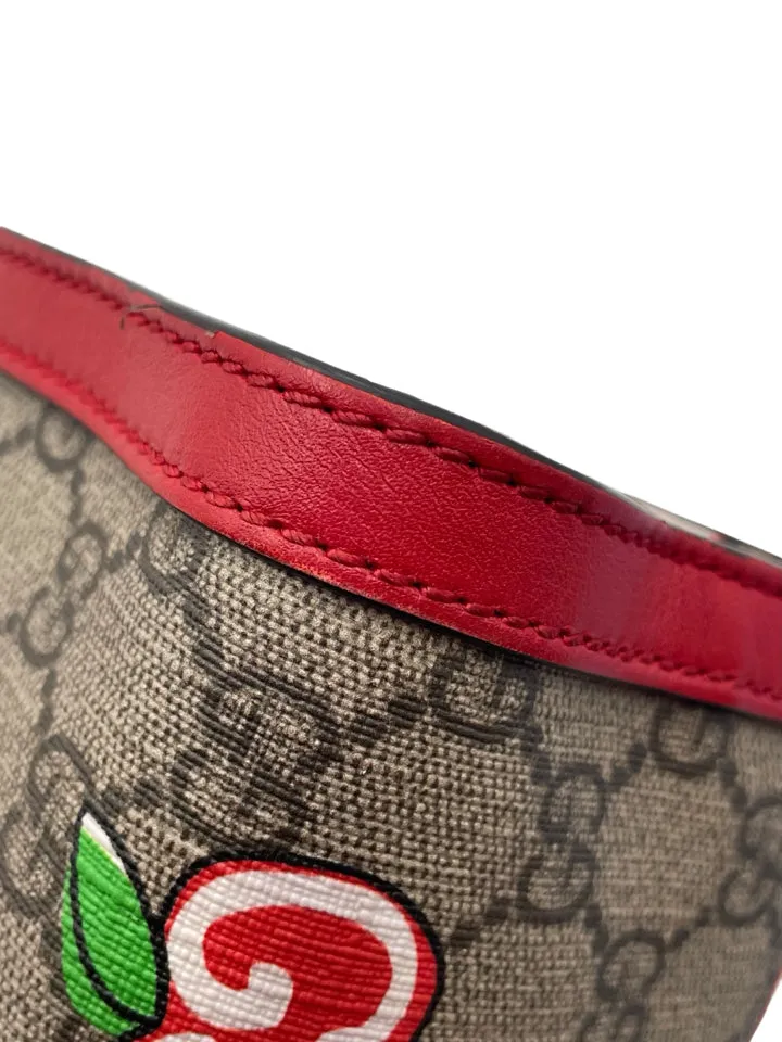 Gucci GG Supreme Apple Canvas Bag