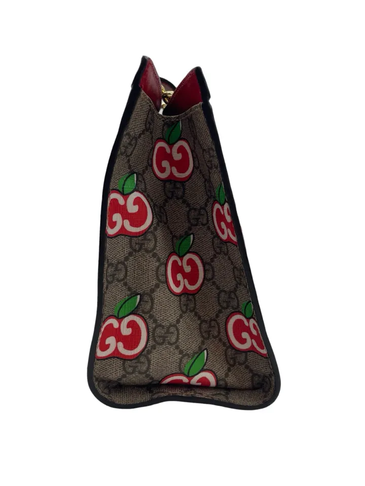 Gucci GG Supreme Apple Canvas Bag