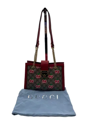 Gucci GG Supreme Apple Canvas Bag