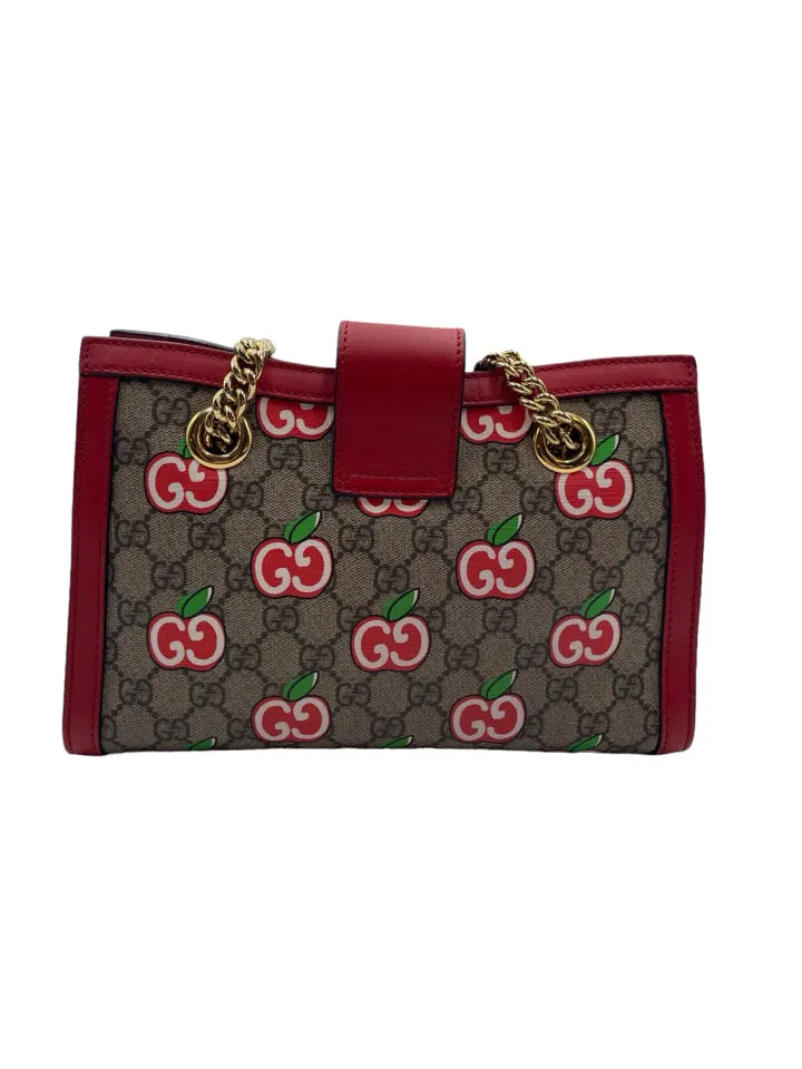 Gucci GG Supreme Apple Canvas Bag