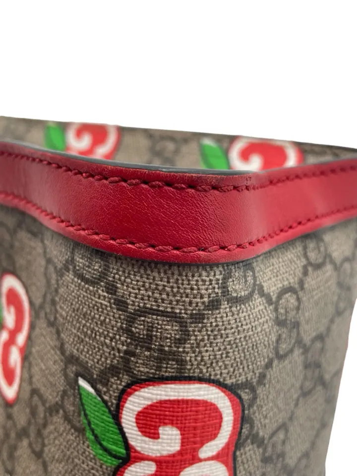 Gucci GG Supreme Apple Canvas Bag