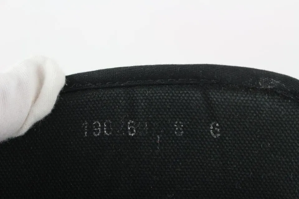 Gucci Men's US 9.5 High Top Web Black Sneaker Boot 221ggs714